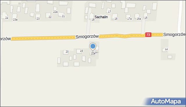 Smogorzów, Smogorzów, 22a, mapa Smogorzów