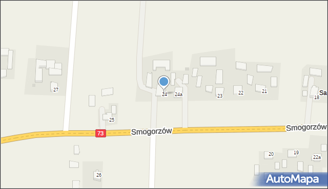 Smogorzów, Smogorzów, 24, mapa Smogorzów