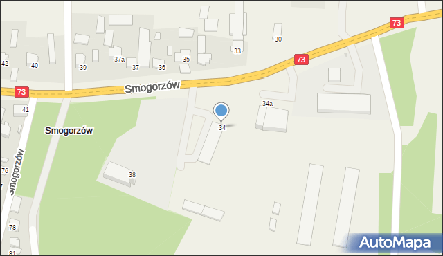 Smogorzów, Smogorzów, 34, mapa Smogorzów