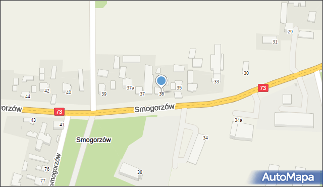 Smogorzów, Smogorzów, 36, mapa Smogorzów