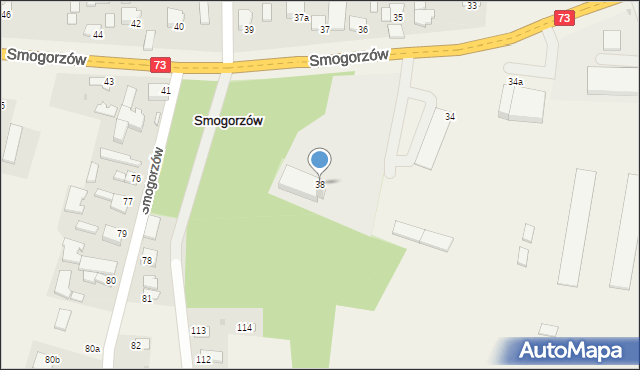 Smogorzów, Smogorzów, 38, mapa Smogorzów