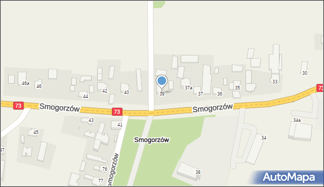 Smogorzów, Smogorzów, 39, mapa Smogorzów