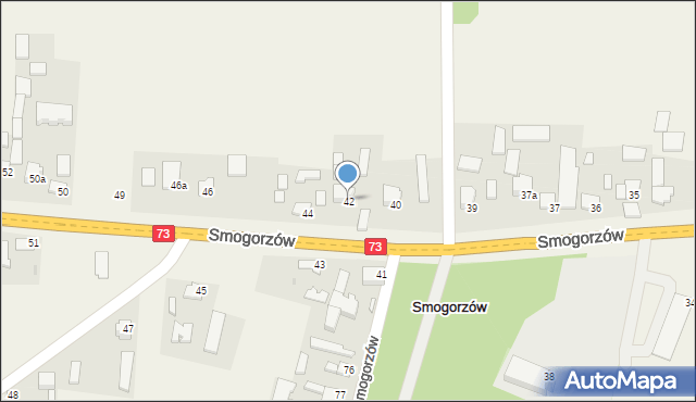 Smogorzów, Smogorzów, 42, mapa Smogorzów