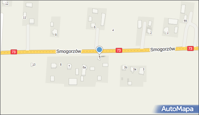 Smogorzów, Smogorzów, 5, mapa Smogorzów