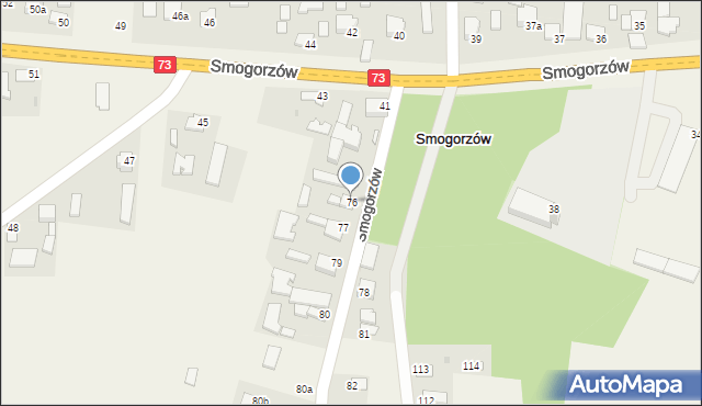 Smogorzów, Smogorzów, 76, mapa Smogorzów