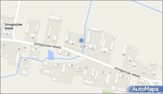 Smogorzów Wielki, Smogorzów Wielki, 27, mapa Smogorzów Wielki