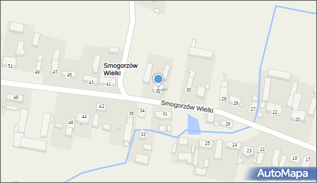 Smogorzów Wielki, Smogorzów Wielki, 32, mapa Smogorzów Wielki