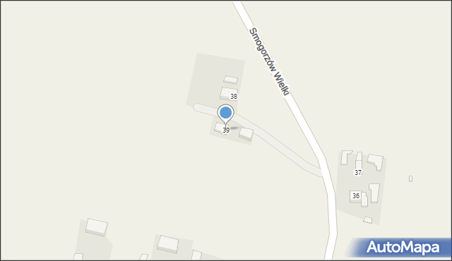 Smogorzów Wielki, Smogorzów Wielki, 39, mapa Smogorzów Wielki