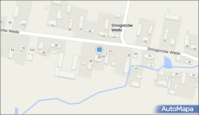 Smogorzów Wielki, Smogorzów Wielki, 44, mapa Smogorzów Wielki