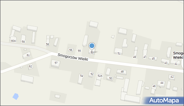 Smogorzów Wielki, Smogorzów Wielki, 53, mapa Smogorzów Wielki