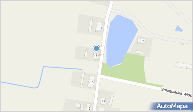 Smogulecka Wieś, Smogulecka Wieś, 4, mapa Smogulecka Wieś