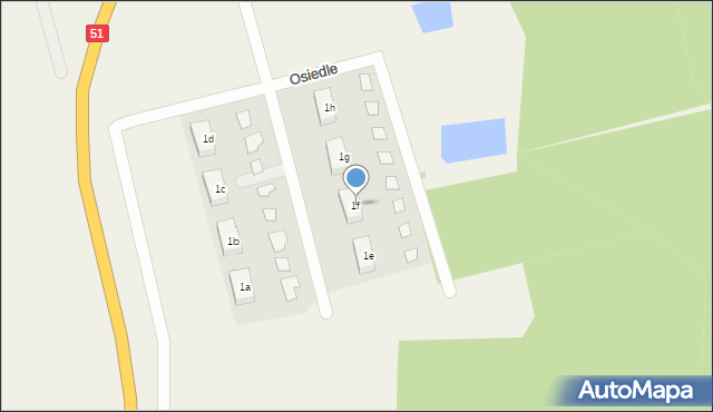 Smolajny, Smolajny, 1f, mapa Smolajny