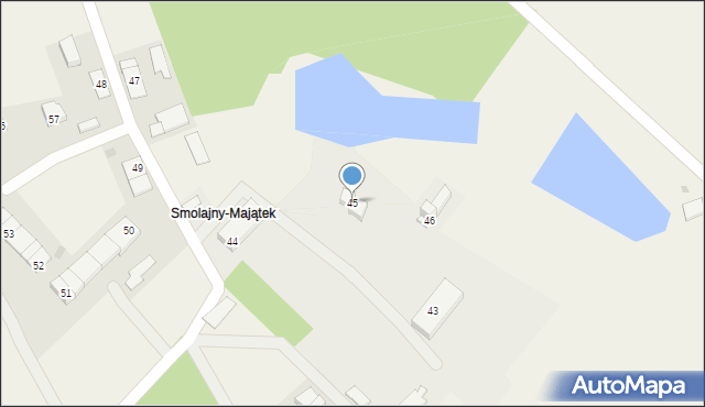 Smolajny, Smolajny, 45, mapa Smolajny