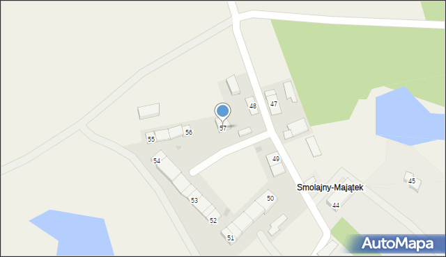 Smolajny, Smolajny, 57, mapa Smolajny