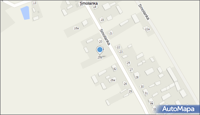 Smolanka, Smolanka, 20b, mapa Smolanka