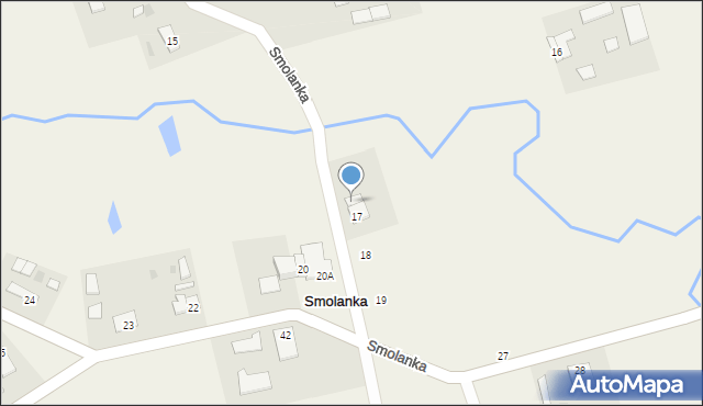 Smolanka, Smolanka, 17a, mapa Smolanka