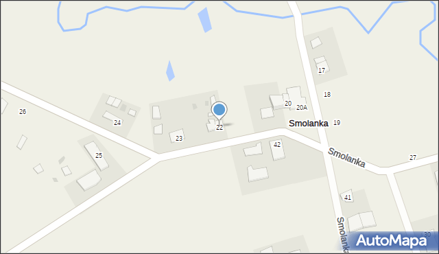 Smolanka, Smolanka, 22, mapa Smolanka