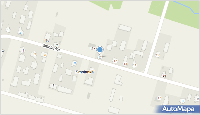 Smolanka, Smolanka, 11, mapa Smolanka