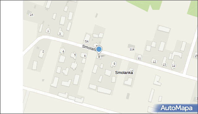 Smolanka, Smolanka, 8, mapa Smolanka