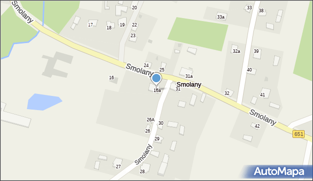 Smolany, Smolany, 16a, mapa Smolany