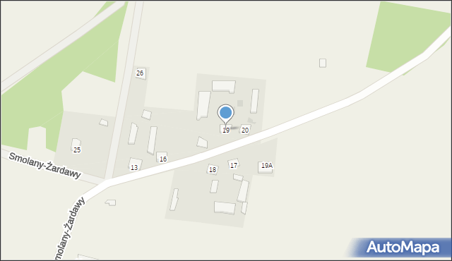 Smolany-Żardawy, Smolany-Żardawy, 19, mapa Smolany-Żardawy