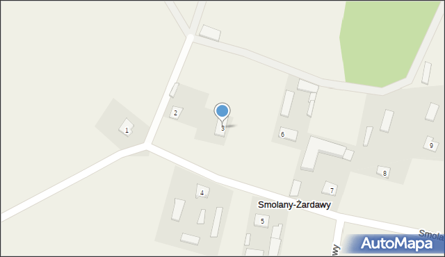 Smolany-Żardawy, Smolany-Żardawy, 3, mapa Smolany-Żardawy