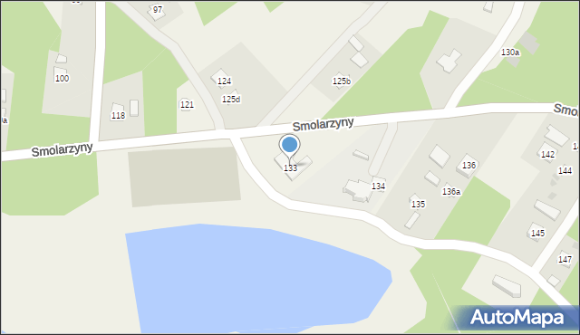 Smolarzyny, Smolarzyny, 133, mapa Smolarzyny