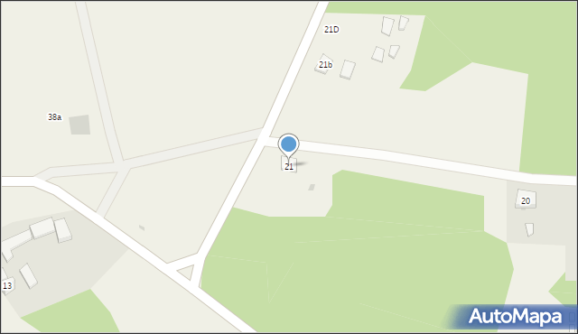 Smołdziński Las, Smołdziński Las, 21, mapa Smołdziński Las