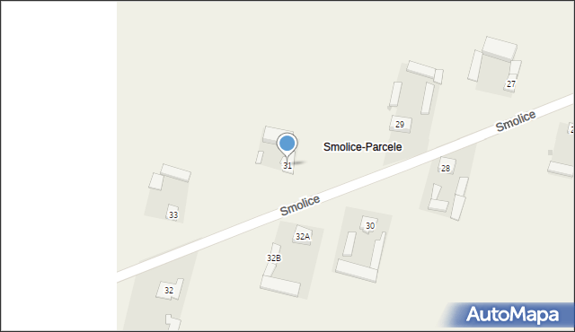 Smolice, Smolice, 31, mapa Smolice