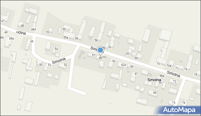 Smolna, Smolna, 60, mapa Smolna