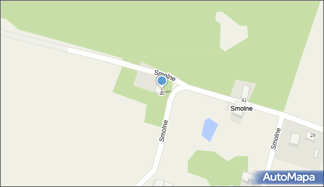 Smolne, Smolne, 40, mapa Smolne