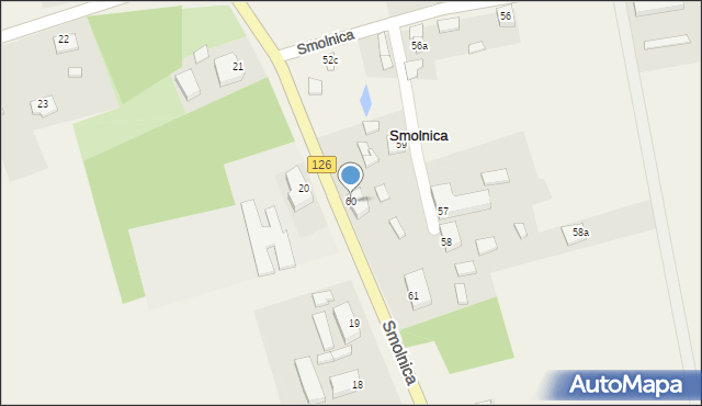 Smolnica, Smolnica, 60, mapa Smolnica