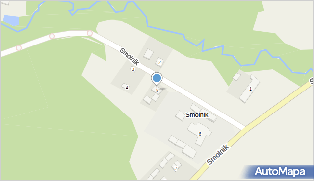 Smolnik, Smolnik, 5, mapa Smolnik