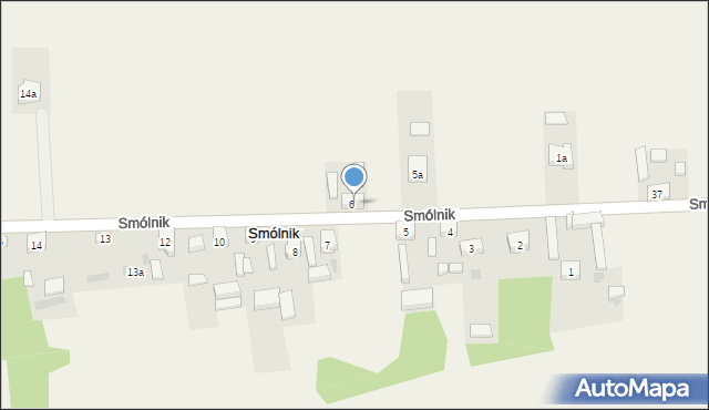 Smólnik, Smólnik, 6, mapa Smólnik