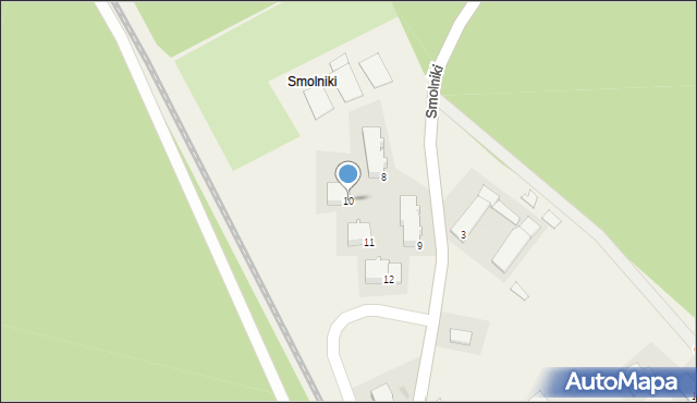 Smolniki, Smolniki, 10, mapa Smolniki