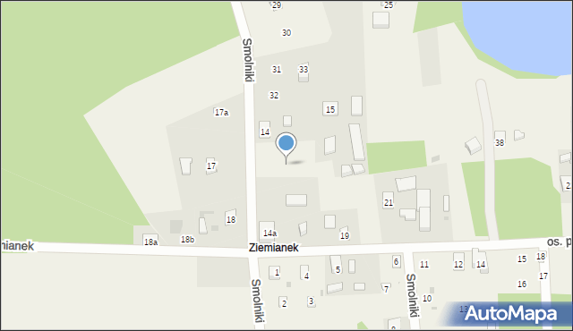 Smolniki, Smolniki, 14a, mapa Smolniki