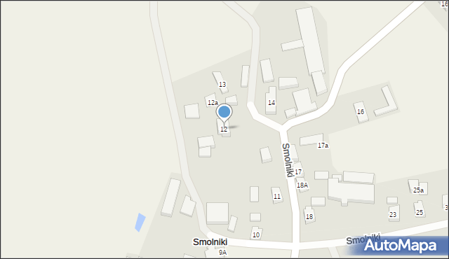 Smolniki, Smolniki, 12, mapa Smolniki