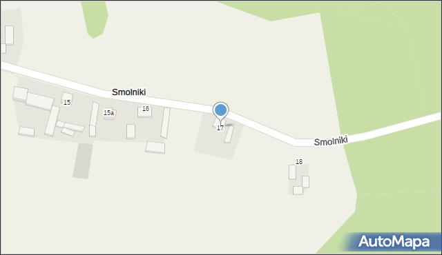 Smolniki, Smolniki, 17, mapa Smolniki