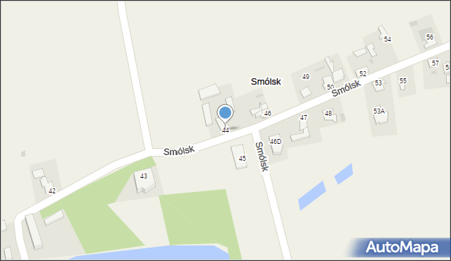 Smólsk, Smólsk, 44, mapa Smólsk