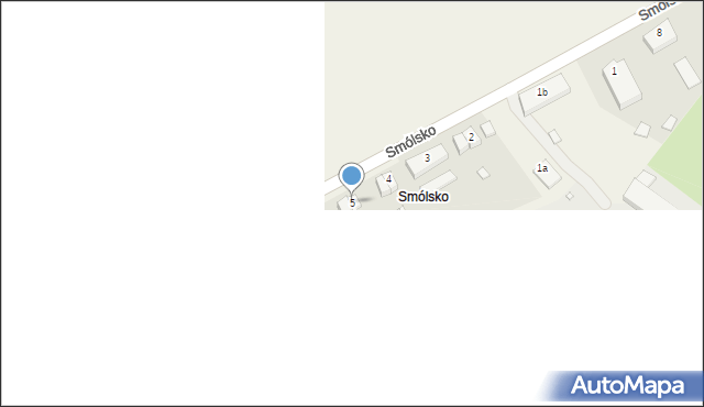 Smólsko, Smólsko, 5, mapa Smólsko