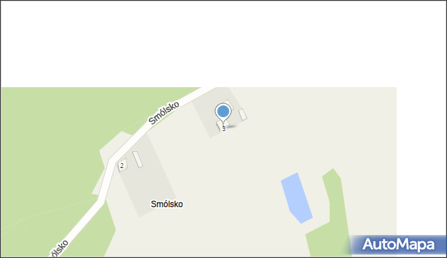 Smólsko, Smólsko, 3, mapa Smólsko