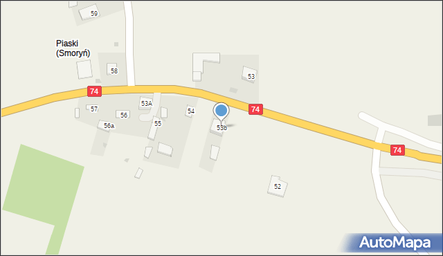 Smoryń, Smoryń, 53b, mapa Smoryń