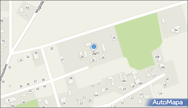 Smoszewo, Smoszewo, 28a, mapa Smoszewo