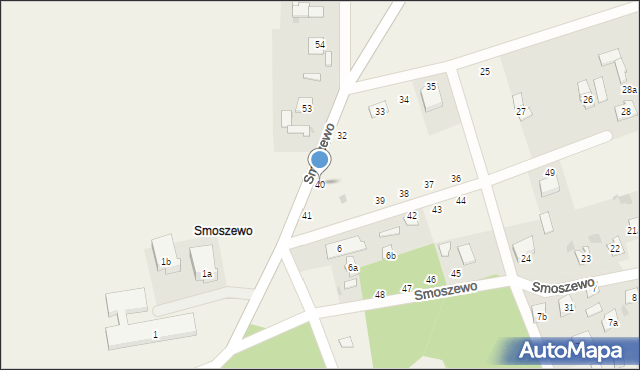 Smoszewo, Smoszewo, 40, mapa Smoszewo