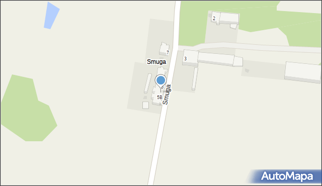 Smuga, Smuga, 5A, mapa Smuga