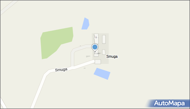 Smuga, Smuga, 2a, mapa Smuga