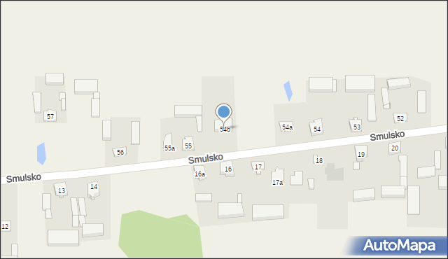 Smulsko, Smulsko, 54b, mapa Smulsko