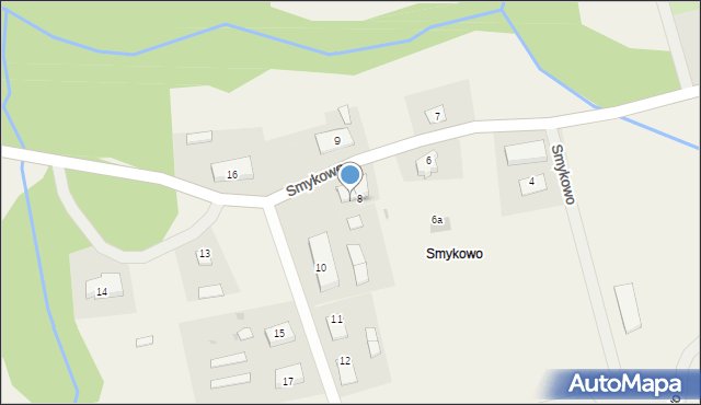 Smykowo, Smykowo, 8c, mapa Smykowo