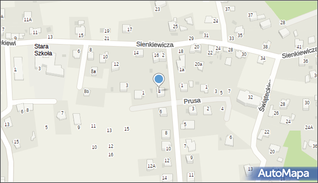 Tenczynek, Smoczyńskiego Wincentego, ks., 4, mapa Tenczynek