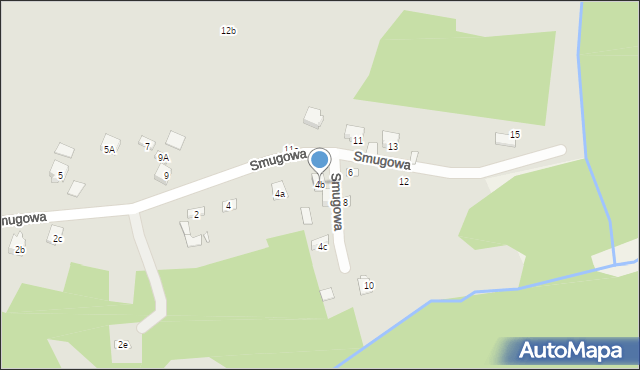 Wąchock, Smugowa, 4b, mapa Wąchock